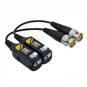 BNC video Belun for CCTV Camera(1 pair) | 8MP