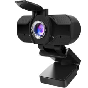 Full HD 1080P USB Webcam with Microphone for PC (Desktop, Laptop) - compatible for Zoom, WebEx, Microsoft Teams, Skype, Google Meet